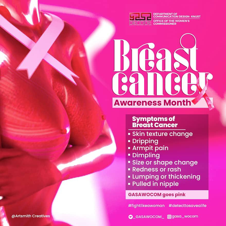 gasawocom's tweet photo. Know your symptoms to get early treatment.
last day of #PinkOctober 
#BreastCancerAwareness 
#earlydetectionsaveslives https://t.co/1kI3oGG3n2