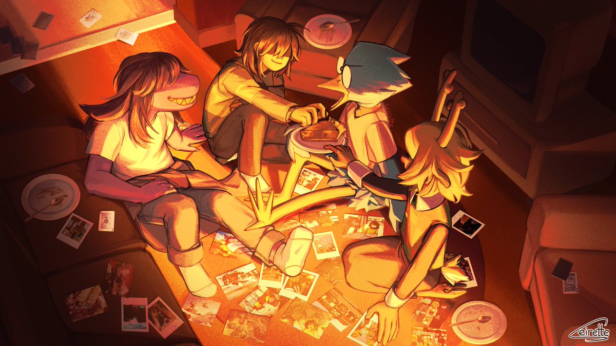 You can always come home. 🥧 #DELTARUNE #deltarune4周年