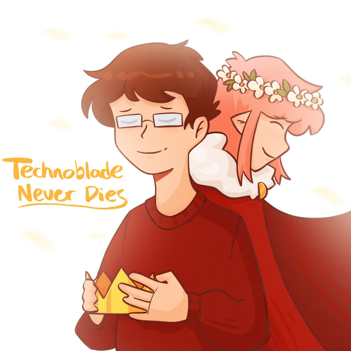 Astral_cakes's tweet photo. Day 31 Crown 👑 #Technotober #technofanart 

Wooo! All 31 days DONE! Just wanted to say thank you for all the support there was during this month. It’s been an amazing ride. I wish to continue to keep his legacy alive through my art <3 https://t.co/8iAhguWL4A