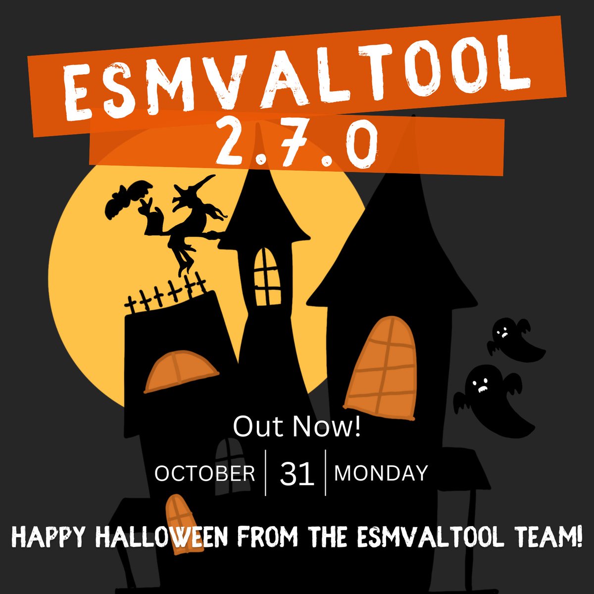 ESMValTool's tweet photo. Who wants a real fright this Halloween? The new spooky #ESMValTool release v2.7.0 is out now. 

This ghoulish #Halloween edition includes terrifying new IPCC plots, ghostly tools from Tebaldi (2021), bloodcurdling #MERRA2 data, &amp; spine-chilling
bugfixes.

https://t.co/B1qcXOpYAd https://t.co/EMqHj09SEs