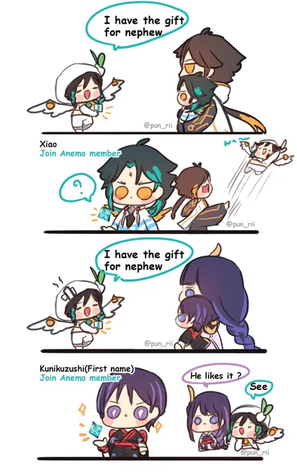 Anemo Vision ! #genshin #zhongli #xiao #raiden #scaramouche #venti 😅 