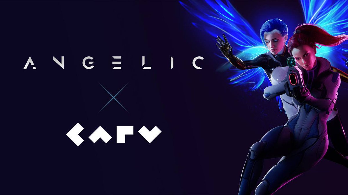 carv_official's tweet photo. Carv's new strategic partnershipwith @AngelicTheGame🤝

Angelic combines turn-based strategy combat with a narrative #RPG, all backed by a collaboratively created science-fiction setting thanks to blockchain technology.

Follow for updates 👉 https://t.co/XmbdyHA39u

#Carvcollab https://t.co/KQwOigkVWa