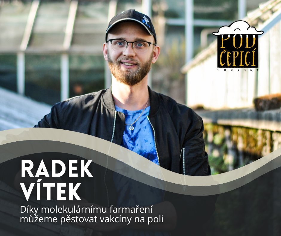 Pod čepicí (@podcepicipodcas) on Twitter photo Radek Vítek: Vakcíny budeme jednou pěstovat na poli
Nevěříš? Tak si Radka poslechni v novém dílu z Pod čepice s <a href="/KristinaHaken/">Kristina Hakenová</a> a <a href="/KekrtLukas/">Lukas Kekrt</a>. 🎙️
👉 Proč je rostlina skvělou továrnou na léky
👉 Jakou pokojovkou se dají mučit lidi
👉 Co obsahuje správný diplomkový „starter pack" Radek Vítek: Vakcíny budeme jednou pěstovat na poli
Nevěříš? Tak si Radka poslechni v novém dílu z Pod čepice s <a href="/KristinaHaken/">Kristina Hakenová</a> a <a href="/KekrtLukas/">Lukas Kekrt</a>. 🎙️
👉 Proč je rostlina skvělou továrnou na léky
👉 Jakou pokojovkou se dají mučit lidi
👉 Co obsahuje správný diplomkový „starter pack"