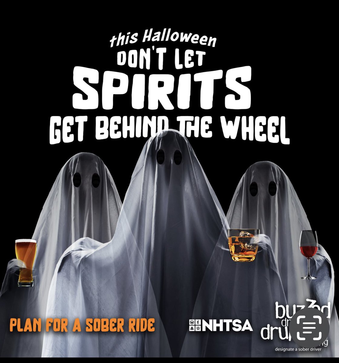 One drink too many can turn ordinary people into monsters.  Keep our trick or treaters safe!  Designate a sober driver this Halloween!  #DriveSafeOhio