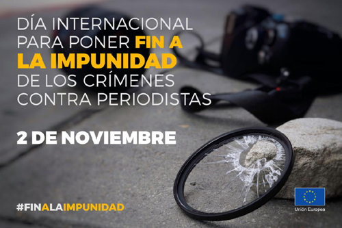 Declaración de la APM en el Día Internacional para Poner Fin a la Impunidad de los Crímenes contra Periodistas ow.ly/OH0950Lpo9h