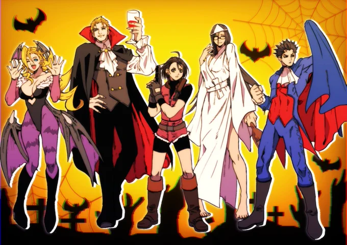 リクエスト募集したハロウィンイラストです皆さんリクエストありがとうございましたハッピーハロウィン  