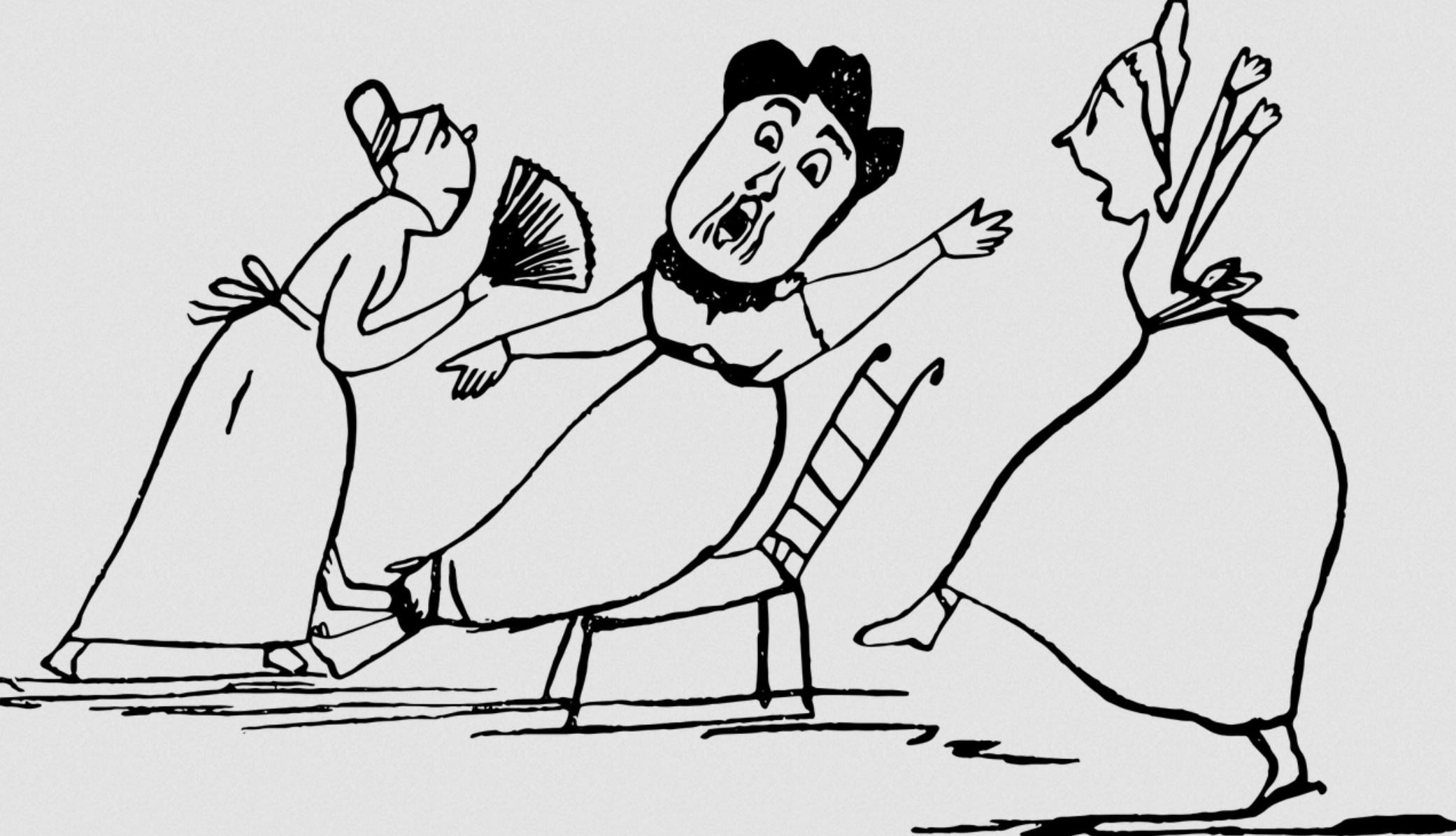 Рисунки Эдварда Лира к лимерикам