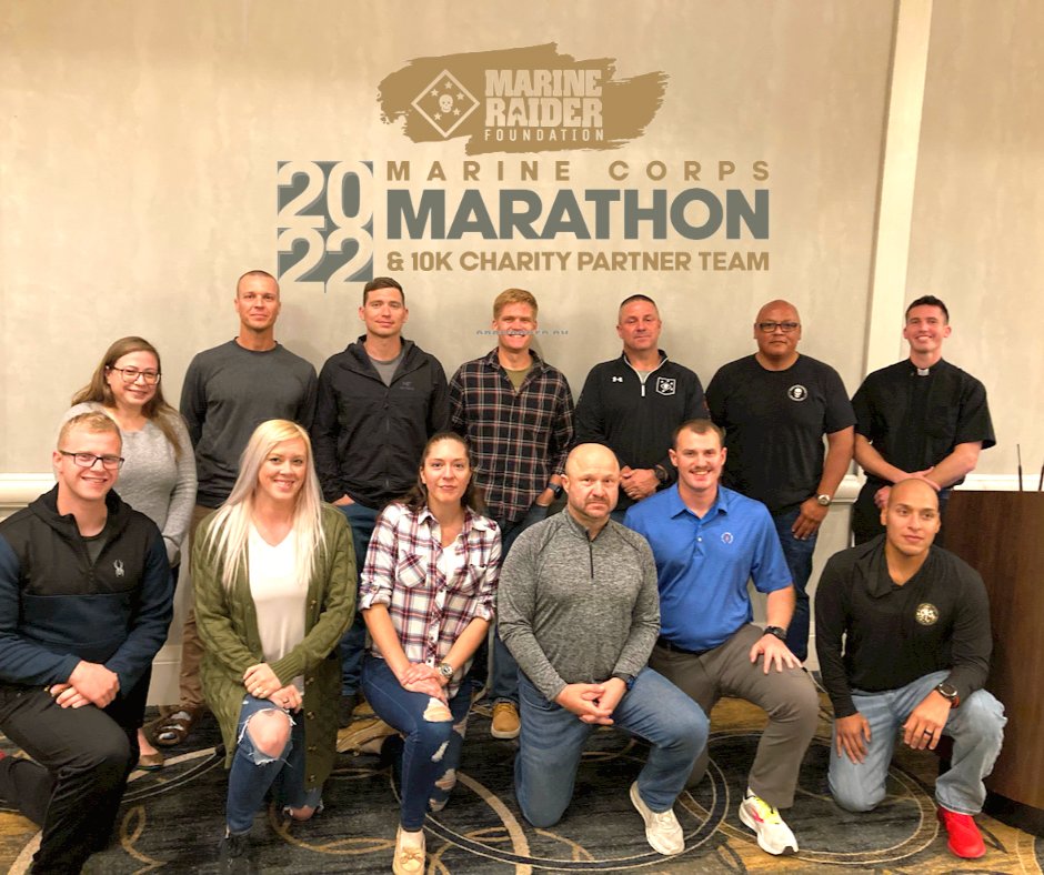 RaiderFoundatio's tweet photo. Please join us in celebrating our Marine Corps Marathon & 10K Charity Partner Team’s success. They completed their mission to #Run4Raiders yesterday & raised over $37,000! Way to go, team! You can still support the team by visiting https://t.co/VZJ4jAHb18 https://t.co/mMDIEv8KKX