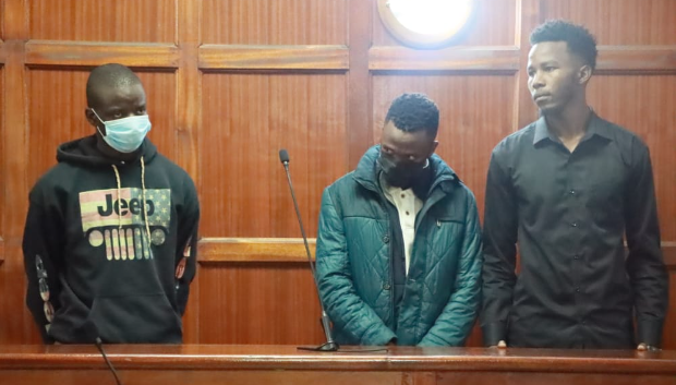 K24Tv's tweet photo. 3 Egerton students arraigned for selling fake KCSE exam papers https://t.co/hw4yxuuy85 https://t.co/1rARQ2u29n