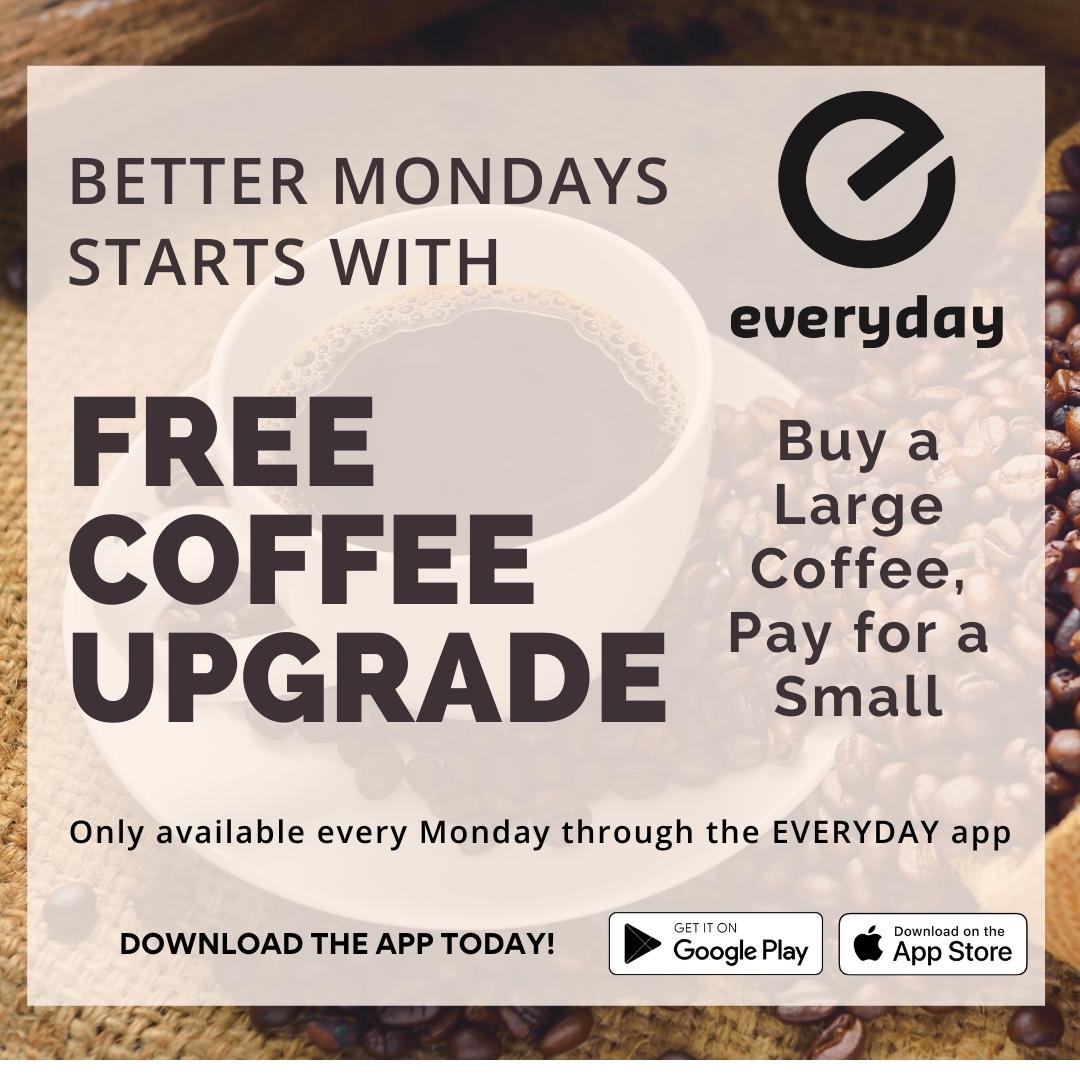 StFXCampusFood's tweet photo. Boost your November Mood with exclusive Everyday in-app food promotions! Starting with this Monday-only coffee deal. The promotion starts today! #sodexocanada #stfxuniversity #sodexocampus #everydayapp https://t.co/eSVQSaezGd