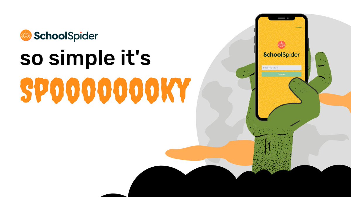 schoolspider's tweet photo. 🎃 Treat your school this spooky season with schools simple solution to parent engagement🎃

It might look like witchcraft but there's no tricks here, just great tech!

https://t.co/lGx1bqTZiP

#schooltech #halloween #trickortreat #treatsallround #notrickshere #sbm #headteacher https://t.co/eLlhc2BzTq