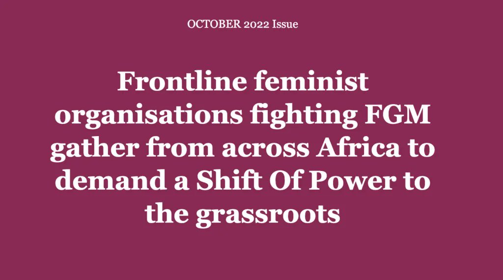Global Media Campaign to End FGM tweet media