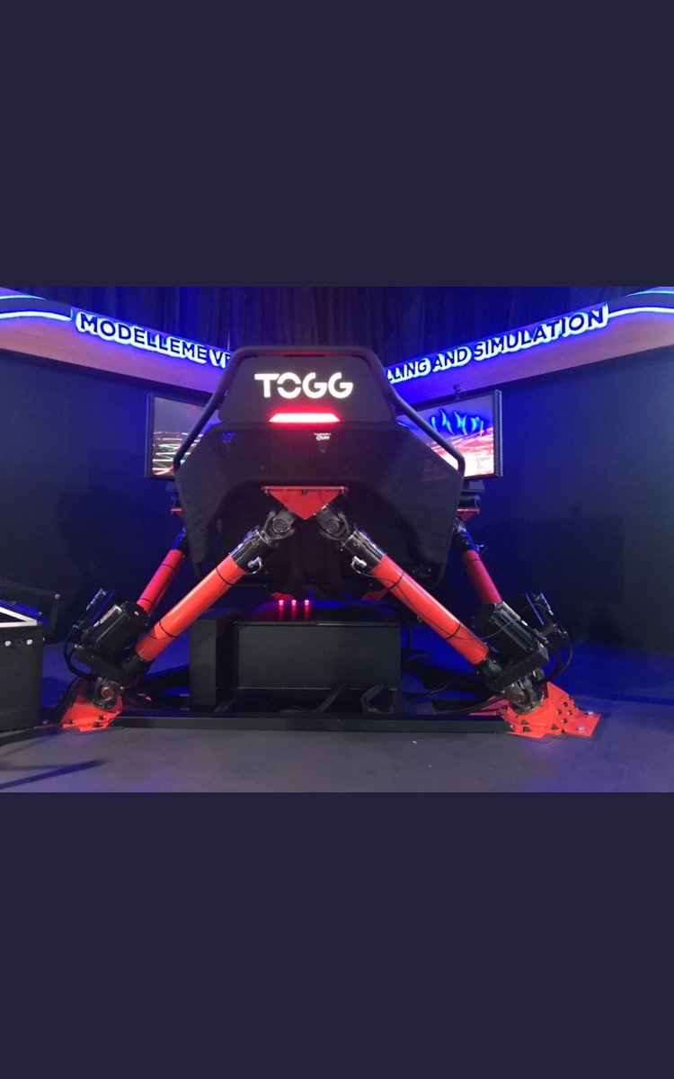 KaraKulak__'s tweet image. #Sanlab&apos;ın #Togg için geliştirdiği simülatör
#MilliTeknolojiHamlesi #YerliveMilliSanayi