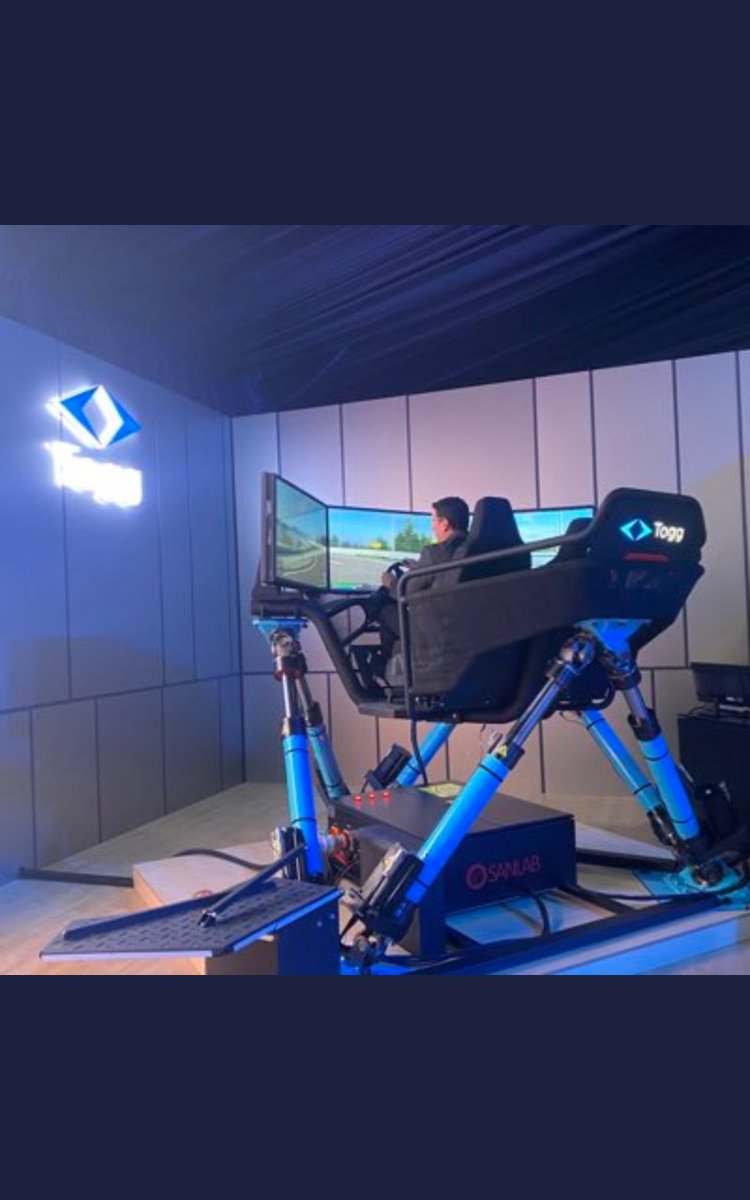 KaraKulak__'s tweet image. #Sanlab&apos;ın #Togg için geliştirdiği simülatör
#MilliTeknolojiHamlesi #YerliveMilliSanayi