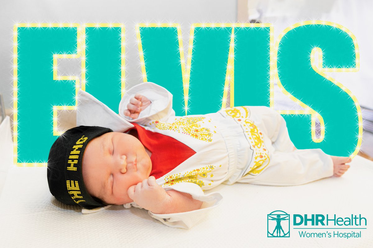 Elvis has entered the building and we can't help falling in love! At the DHR Health Women's Hospital, we provide mothers and their babies with the highest level of care available in the Rio Grande Valley. #DHRHealth #HalloweenBaby #HappyHalloween @GMA