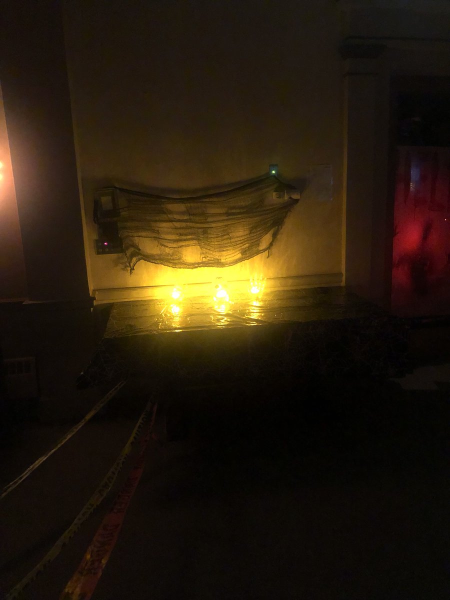 Evolveprincipal's tweet photo. Happy Halloween 🎃!  Today our students will experience our annual spooky escape room.  Kudos to Mrs. Eriksson and Mrs. Shubrowsky for all the set up #WeAreEvolve https://t.co/4jd27pJQL3