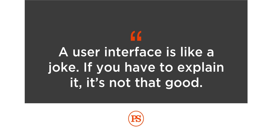 “A user interface is like a joke. If you have to explain it, it’s not that good.” - Unknown
#web #development #webdesign #websitedesign #interface