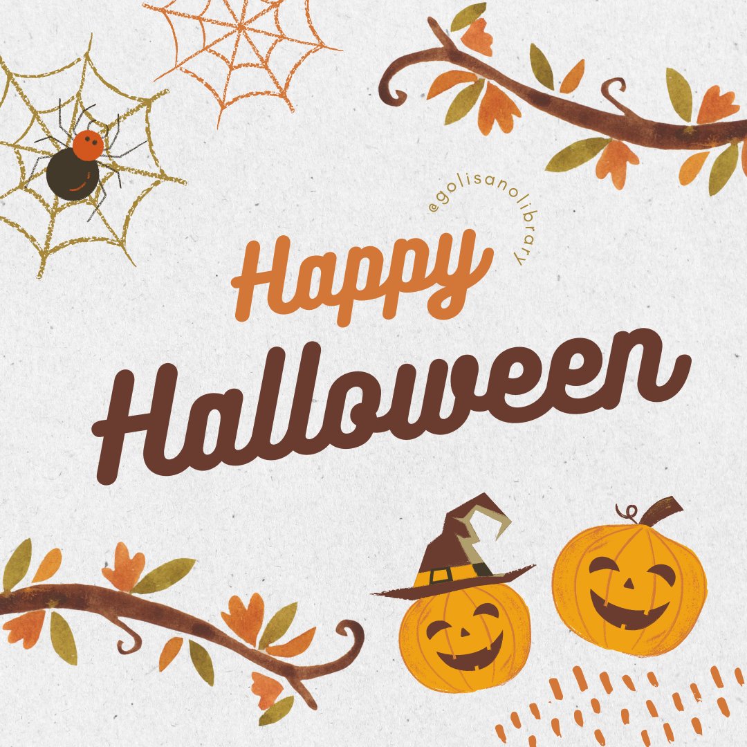 GolisanoLibrary's tweet photo. Happy Halloween from your team at Golisano Library🎃👻
#golisanolibrary https://t.co/7nagcTx5UM