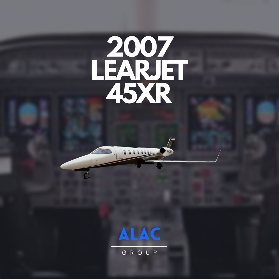 AlacGroup's tweet image. Let The ALAC Group help with your private jet sales and acquisitions.
Visit us online: thealacgroup.co.uk/aircraft-sales…
#2007LEARJET45XR #LEARJET45XR #LEARJET #newconnections #SupplyChainSolutions #Auditing #AircraftSales #AircraftCharter #Aviationlondon #OEM #thealacgroup