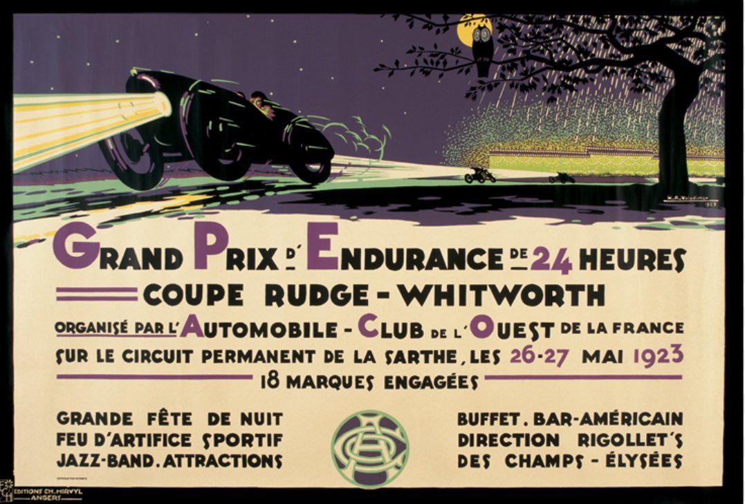 brunovandestick's tweet photo. Dernier jour d’octobre 2022 : l’idée d’organiser une course de 24 Heures a été formulée en octobre 1922… il y a donc 100 ans ! @24hoursoflemans @sarthefr @ofcourselemans @bleumaine https://t.co/9N47yRxoVD