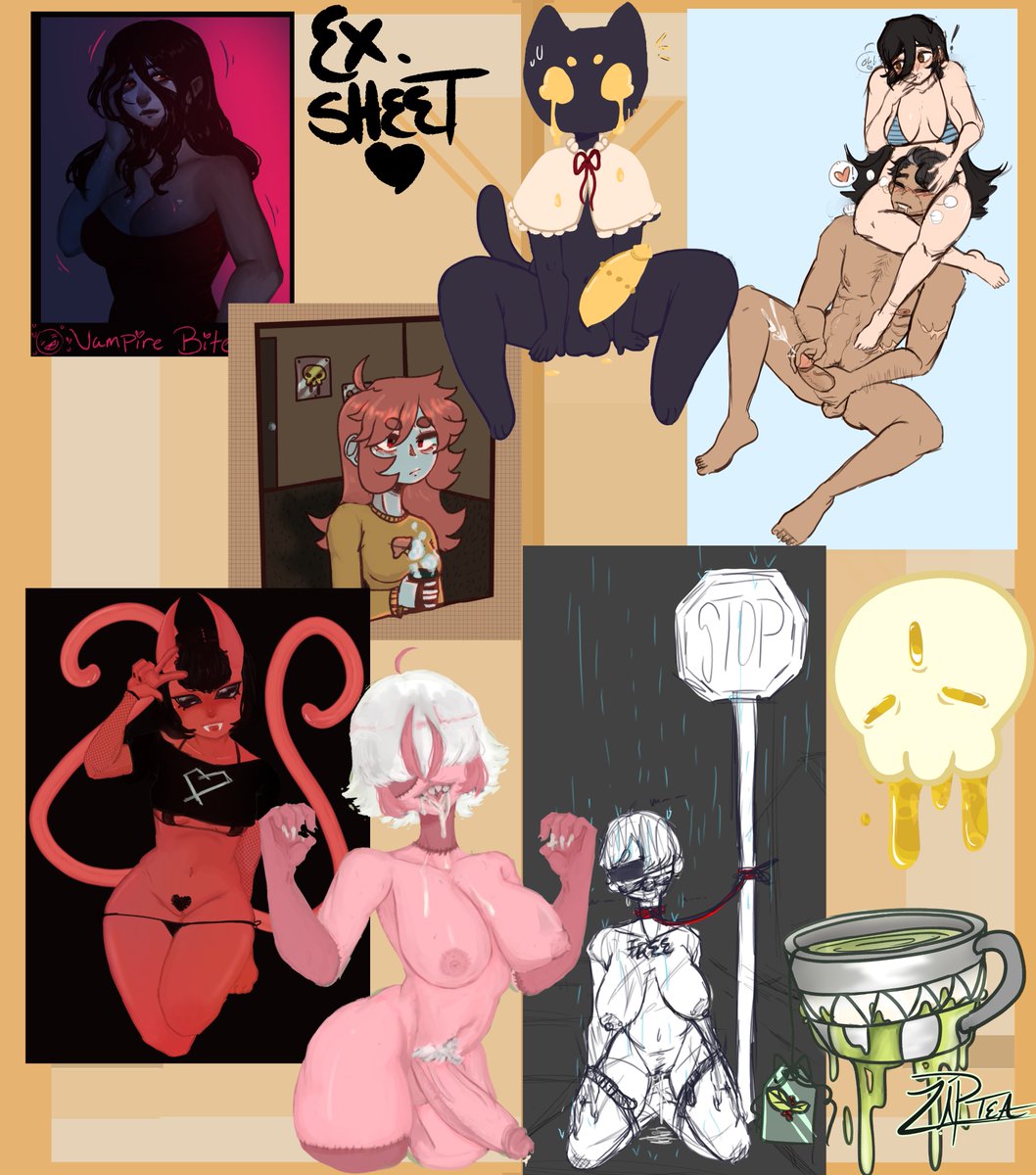 zipperteas's tweet photo. Hello! This is my commission sheet/page I also Have an Instagram, Twitter, and discord you can dm me for commissions for! 
Discord: ZIPTEA#4142
Twitter: https://t.co/qXM4p6SKIb
Instagram: https://t.co/1Nel3XxG8V
#commissions #CommissionArtist #artist #nsfw #nsfwartist #kinky https://t.co/MXzbUB82AN