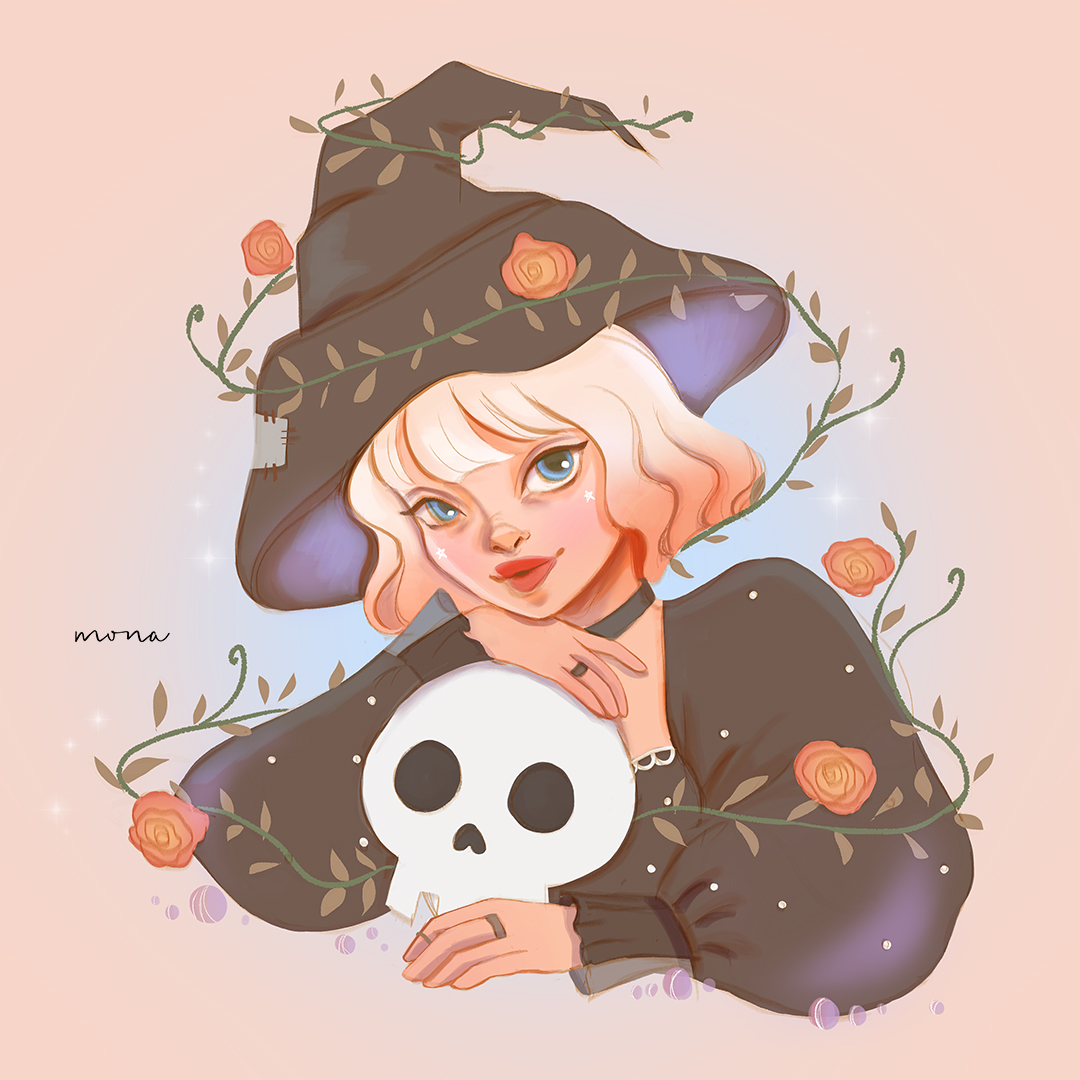 monaartcreator's tweet photo. Happy Halloween! 👻🎃  #halloween #halloweenmakeup #halloweenidea #Halloween2022  #artistsupport #stylizedportrait #characterdesign 
Support me on https://t.co/Ltxd0XHr2j https://t.co/zaG5AGLIdP