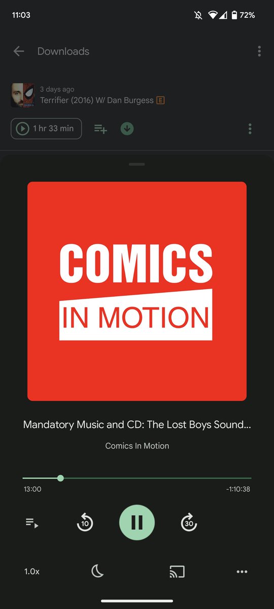 JohnHammond73's tweet photo. Catching up again, have listened to the @vhsstrikesback episode, and now on with @MandatoryCD.  @ChrisPhelps78 @seattledojos @maxybyrne and #TheWonderfulTonyFarina.  Great stuff... 

#IStillBelieve... https://t.co/3oKgvN3IXn