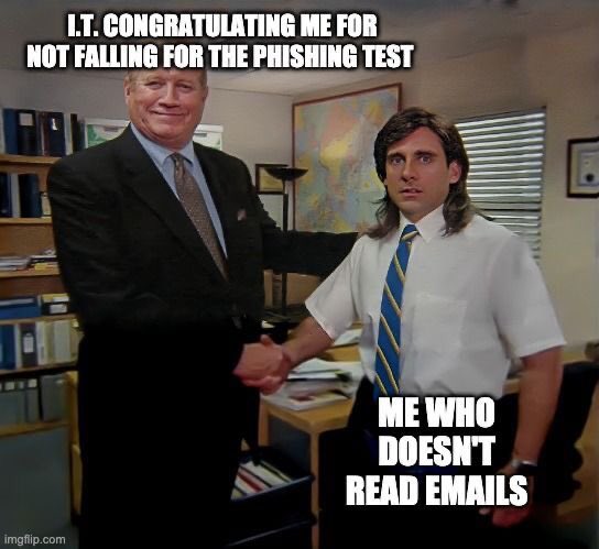 CYVOio's tweet photo. One way to protect yourself from #Phishing #scams 😂 
JK, remember to look out for unsolicited:
❌ Attachments
❌Links
❌SMS

#cybersecurity #cybersecuritytips #CYVO #blockchain #web3 #cyberattacks https://t.co/Oj9cbnU6RH