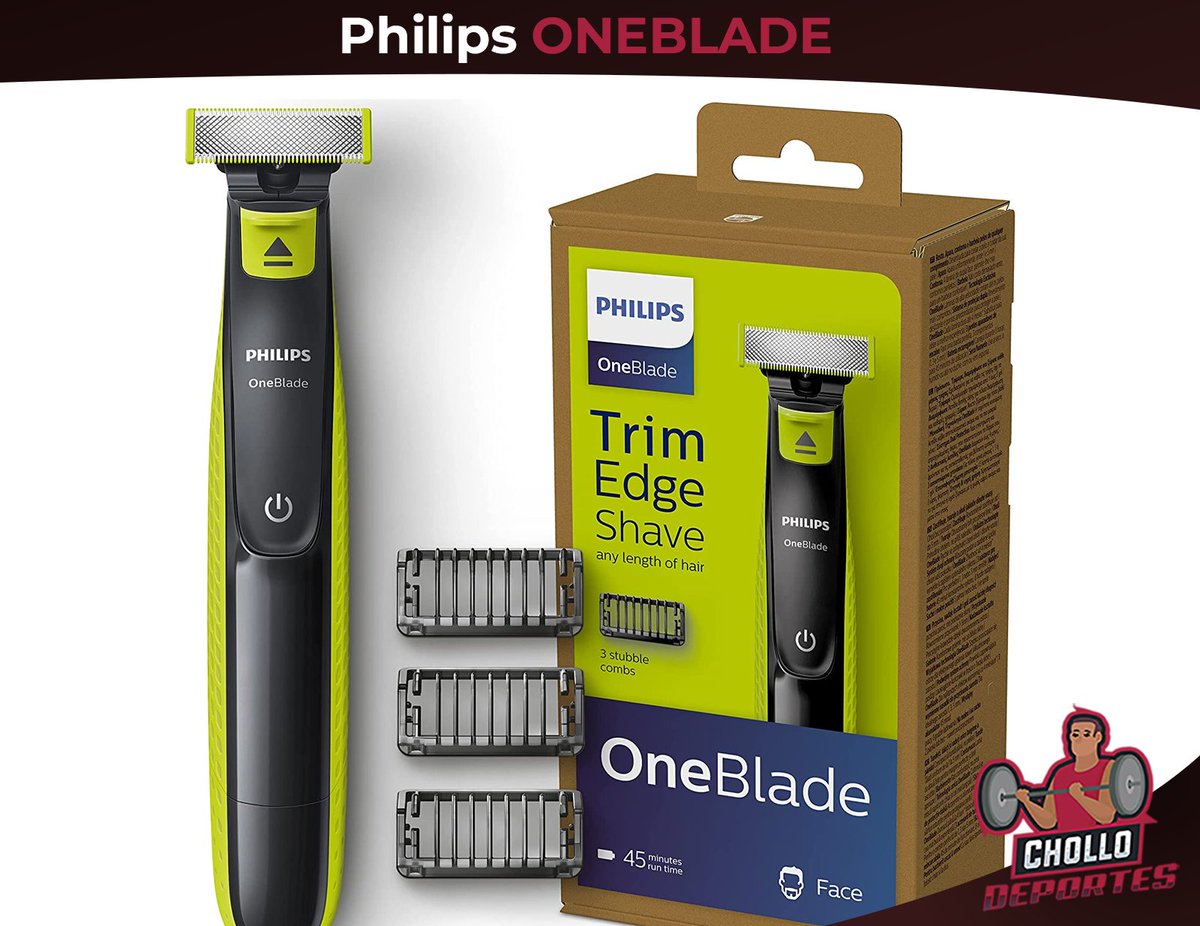 chollodeportes's tweet photo. ⏳ ¡ÚLTIMAS HORAS!

⭐ Desde ayer, está arrasando esta oferta de la Philips OneBlade. Y es que es una opción excelente para recortar, perfilar o afeitar, y está TIRADA DE PRECIO.

🔥 No la dejes pasar 👇

https://t.co/4YEYsI5ZSB https://t.co/vOhyFHmKIg