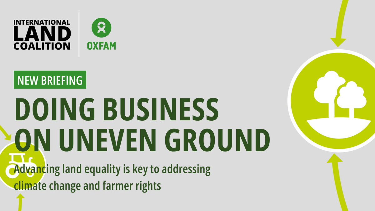 landcoalition's tweet photo. How can food companies continue to source agricultural commodities and reduce and remove emissions while advancing #LandEquality?
We joined @Oxfam in trying to answer that question!
๐งต Read the thread to find out more
๐Or download the full briefing: https://t.co/b2LFge2Gn4 https://t.co/iim5Ghcd3z