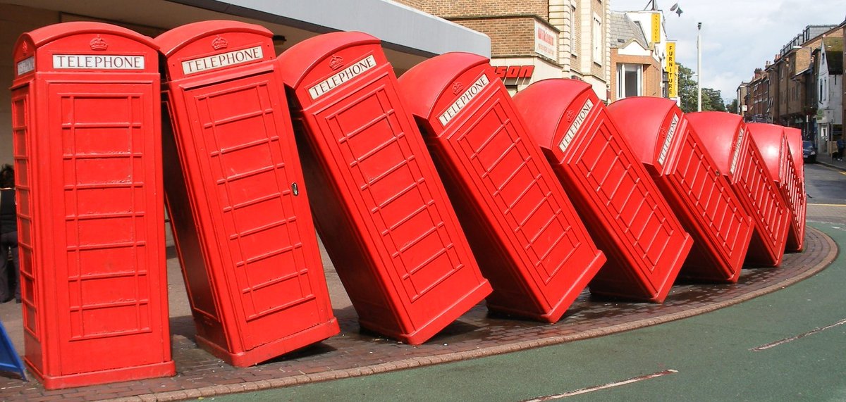 Just Stop Oil protestors have pushed over the telephone boxes in Kingston. These vandals need to be stopped.