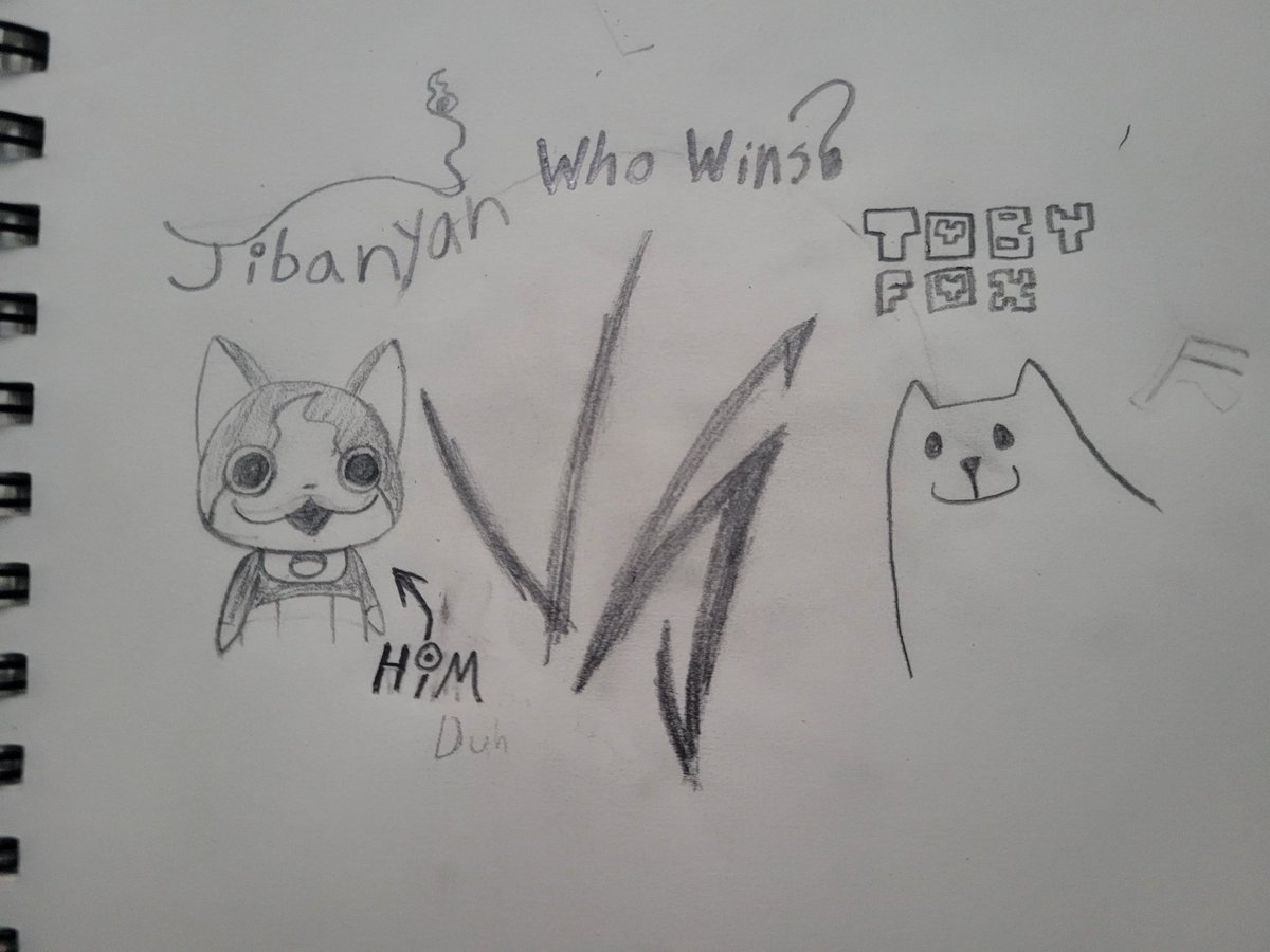 DecentlyEpic's tweet photo. Drawn hastily #YokaiWatch #yokaiwatchsweep #undertale https://t.co/IesgbIAhMn