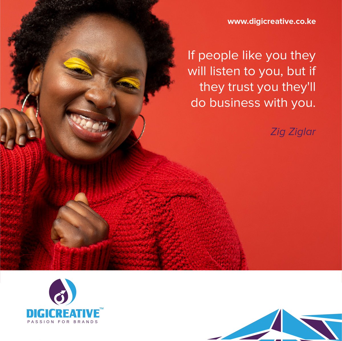 DigicreativeLtd's tweet photo. Building trust with your target market should be one of your biggest priorities!

Go out of your way to honor your brand promise at all times and ensure your customers find you reliable and trustworthy.

All the best this week!

#Digicreative
#PassionForBrands
#InspirationMonday https://t.co/FUzh7gtgCZ