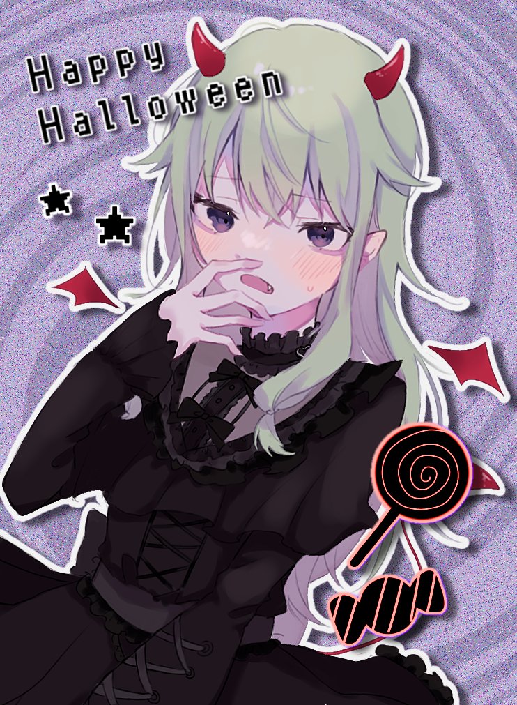 「ハロウィンなのでねねちゃんに仮装(?)してもらった#prsk_FA 」|うむのイラスト