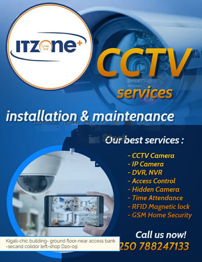 Inyarwandacom's tweet photo. #ITZONE+
IKAZE IWABO W'IKORANABUHANGA.
Batanga ibicuruzwa na service z'ikoranabuhanga rigenzweho!
Bafite camera zigenzura umutekano ku giciro gito. Ufite camera idakora neza barayikora igasubirana ubuziranenge.
☎️ +250788247133
Bandikire & unabakurikire @itzoneplus250 https://t.co/IntFONgQNc