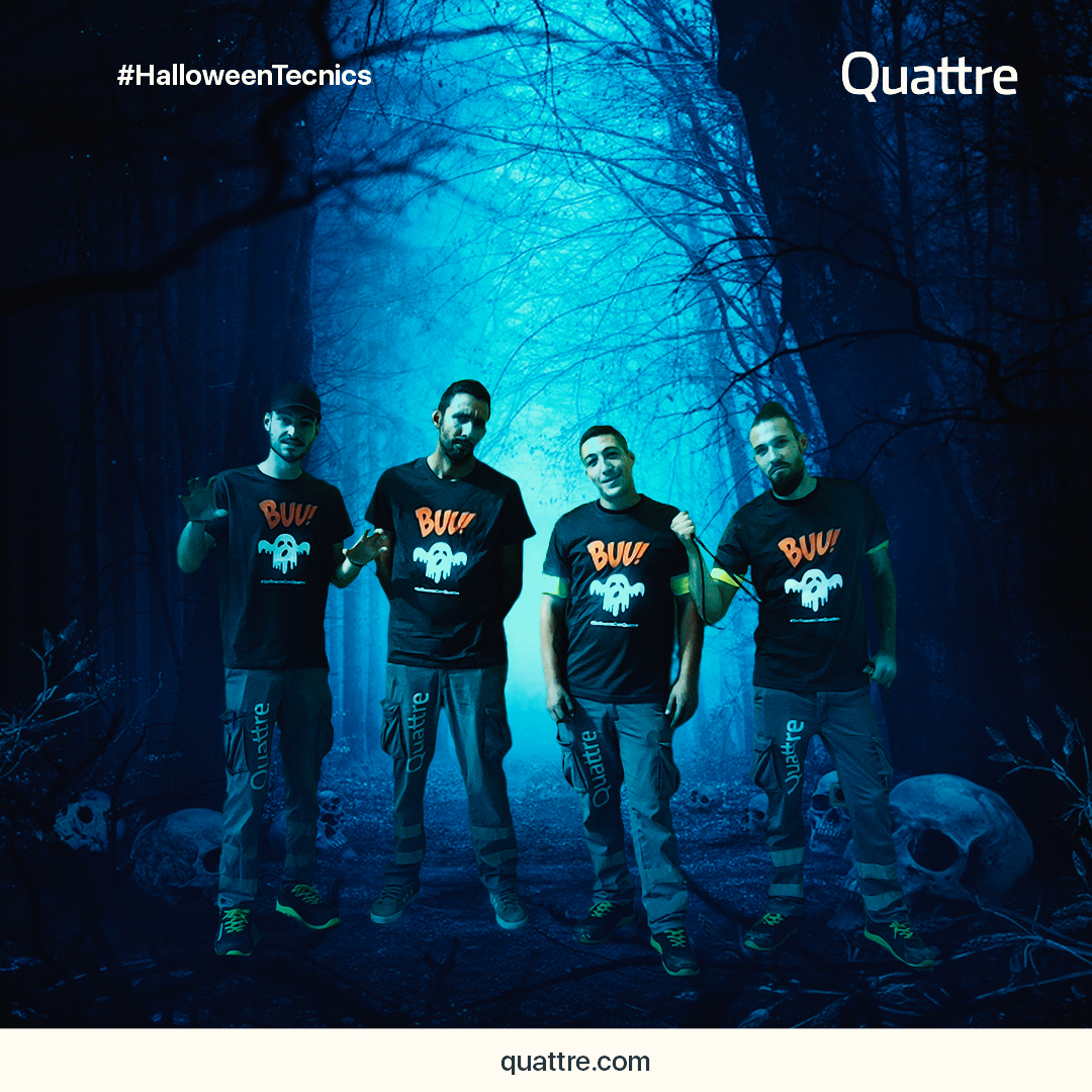 Més fotos de l'equip #QuattreHalloween 🤗

☎ 96 112 63 46
WhatsApp 📲 quattre.com/tiendas
quattre.com