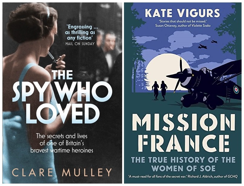 @Zehra_Zaidi @claremulley @historical_kate Two of my favourite books. Lots of detail in Clare's magnificent book about #ChristineGranville (#KrystynaSkarbek) while Kate's book is a fantastic reference work for anyone interested in F Section's female agents. #ClareMulley #TheSpyWhoLoved #KateVigurs #MissionFrance #SOE #WW2