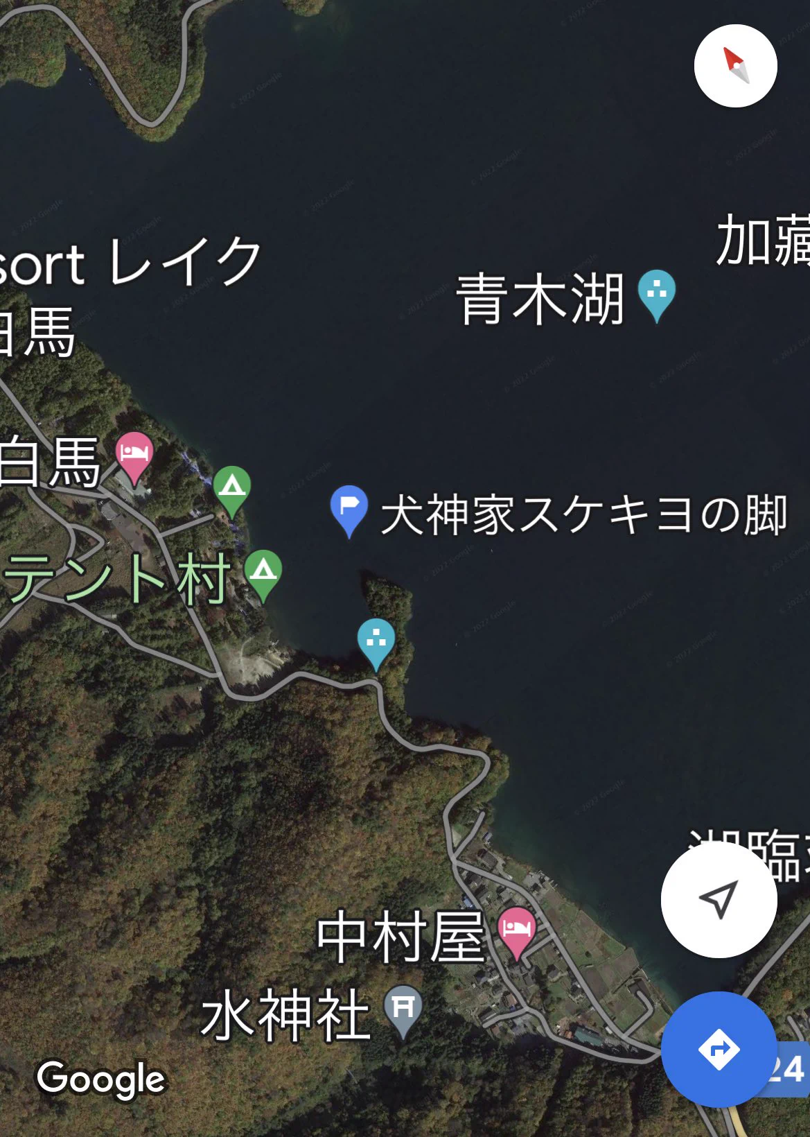 @Toba_ekimemo 関係ないけど犬神家のスケキヨのロケ地なんかもGoogle マップに載っている。 