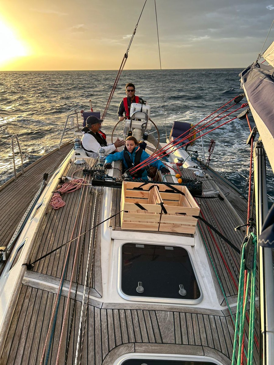 nacho_dean's tweet photo. NADA COMO LA SATISFACCIÓN DEL TRABAJO BIEN HECHO

Regresamos al puerto de Santander después de tomar las muestras desde el barco en la desembocadura del río Saja:
- 2 muestras en zona somera (primera milla de costa).
- 2 en zona media (3 millas).
- 2 en zona profunda (5 millas) https://t.co/aC3slWNq5k
