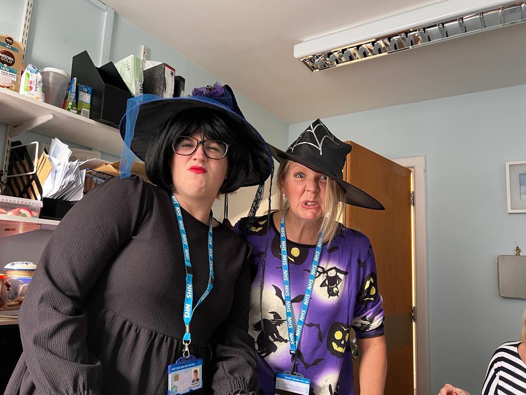 #MSKBognor trick or treating of course I went for the treat. Thank you team what fun