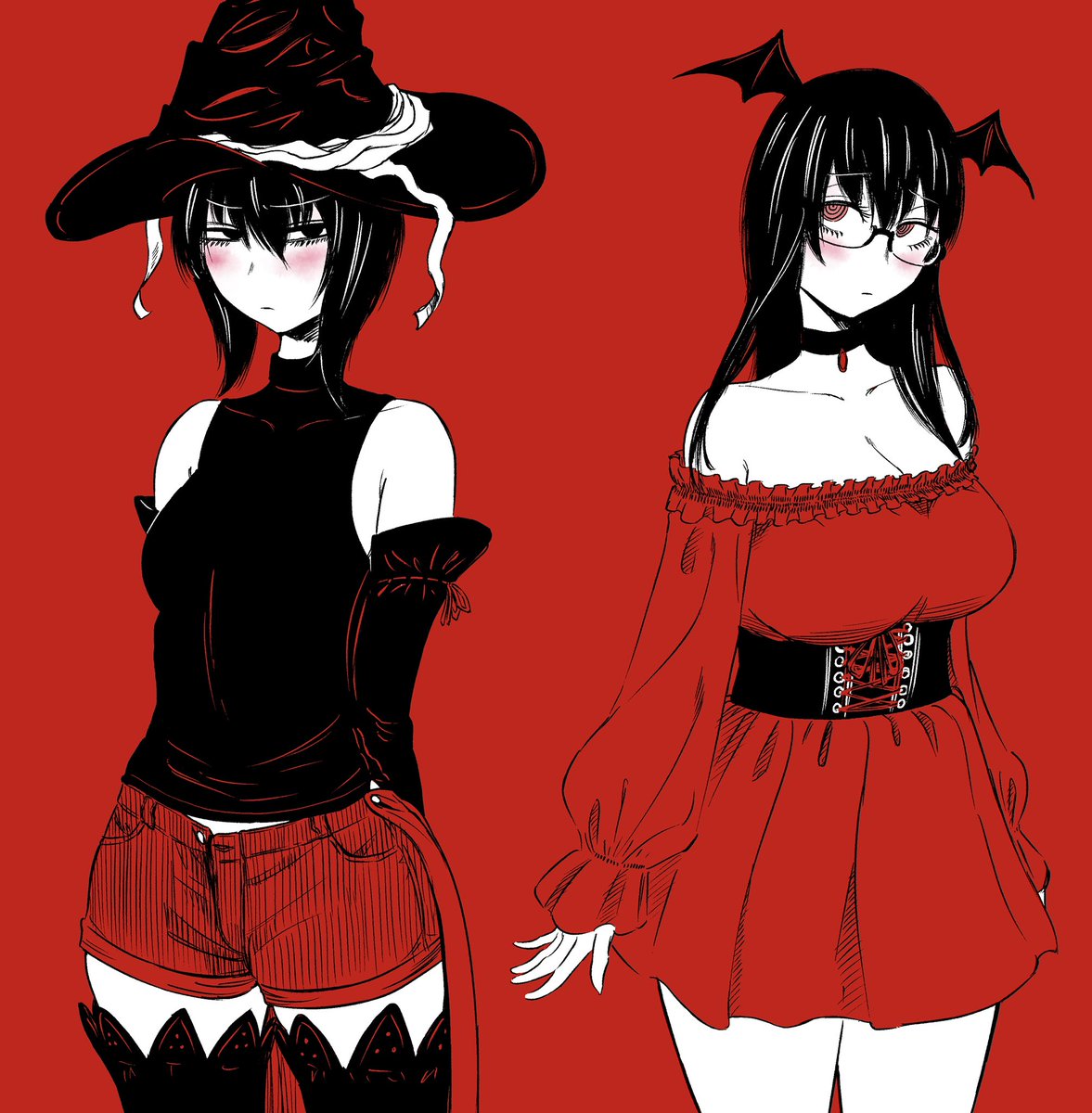 「ハロウィン(再掲) 」|タカノンノのイラスト