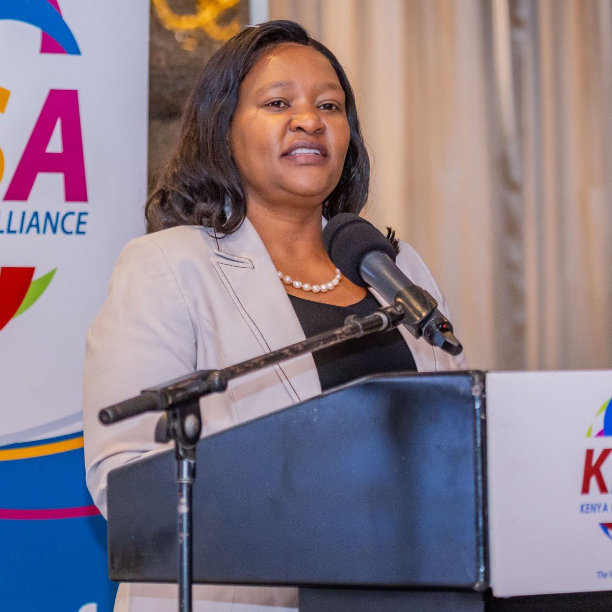 rebecca_miano's tweet photo. Earlier today, I joined H.E. @rigathi, Deputy President of Kenya, my colleague Hon. @AbabuNamwamba, CS @moscakenya , @KEPSA_KENYA leadership as well as public and private sector representatives for the call-to-action on the drought situation in the country. https://t.co/N9oLPzer6M