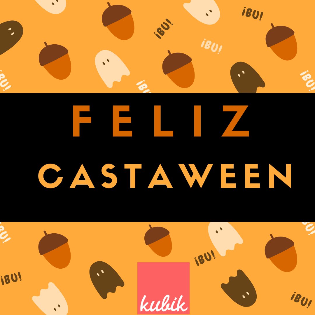 Feliz Castañada, Día de Muertos, Halloween o lo que celebréis!🎃 👻

#kubik #coworking #coworkingspain #gracias #barcelona