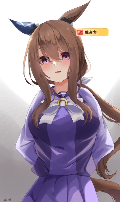 #今月描いた絵を晒そう#ウマ娘今月は2枚描いたよ! 