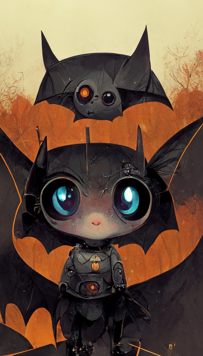 Cuby_con's tweet photo. Bat #cute #adorable #bigeyes #halloween #bat #Batman https://t.co/cQevFMxqLF