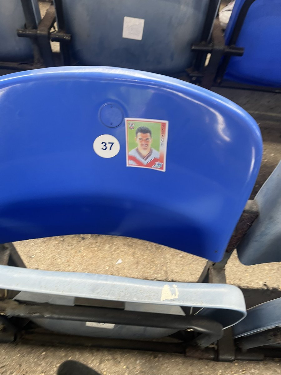 <a href="/FrannyBenali/">Francis Benali MBE</a> made an appearance to fratton park weekend just gone. #BenaliOnTour