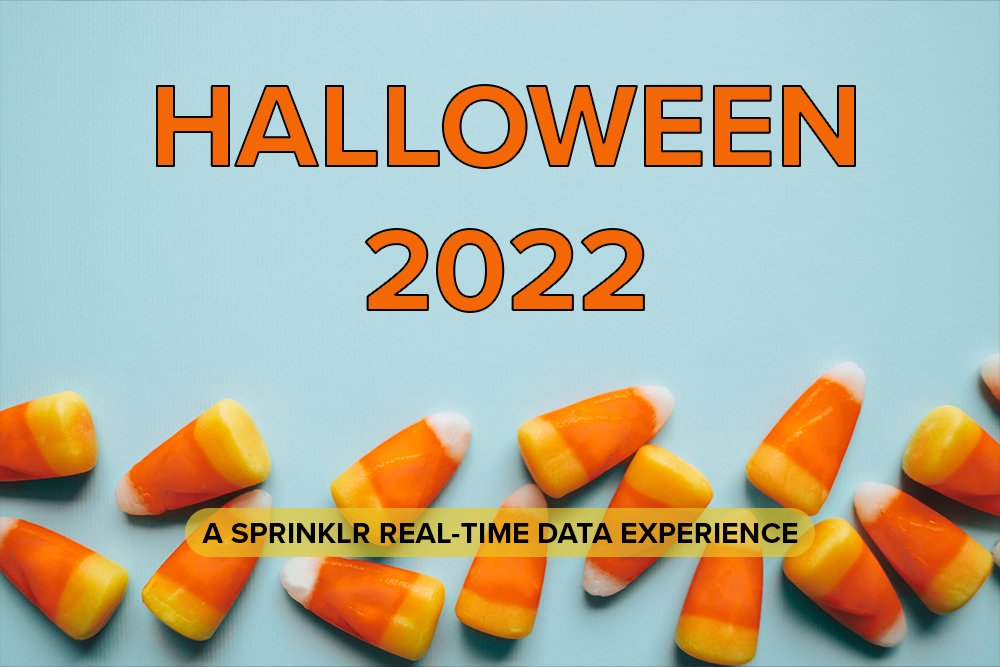 mbirb's tweet photo. Happy Halloween! Check out @Sprinklr's real-time presentation to see the top treats, costumes, and more 👻 https://t.co/0zrrg1zYse https://t.co/KSCzDFLkSp