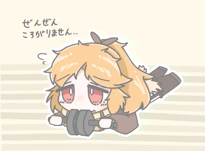 mochi mochi #今月描いた絵を晒そう #アークナイツ 