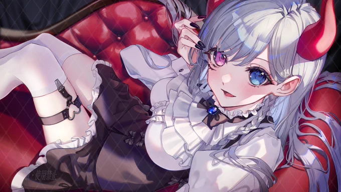 【お知らせ】この度、櫻坂鬼子様(のサムネイルイラストを描かせていただきました!活動1周年おめでとうございます! 