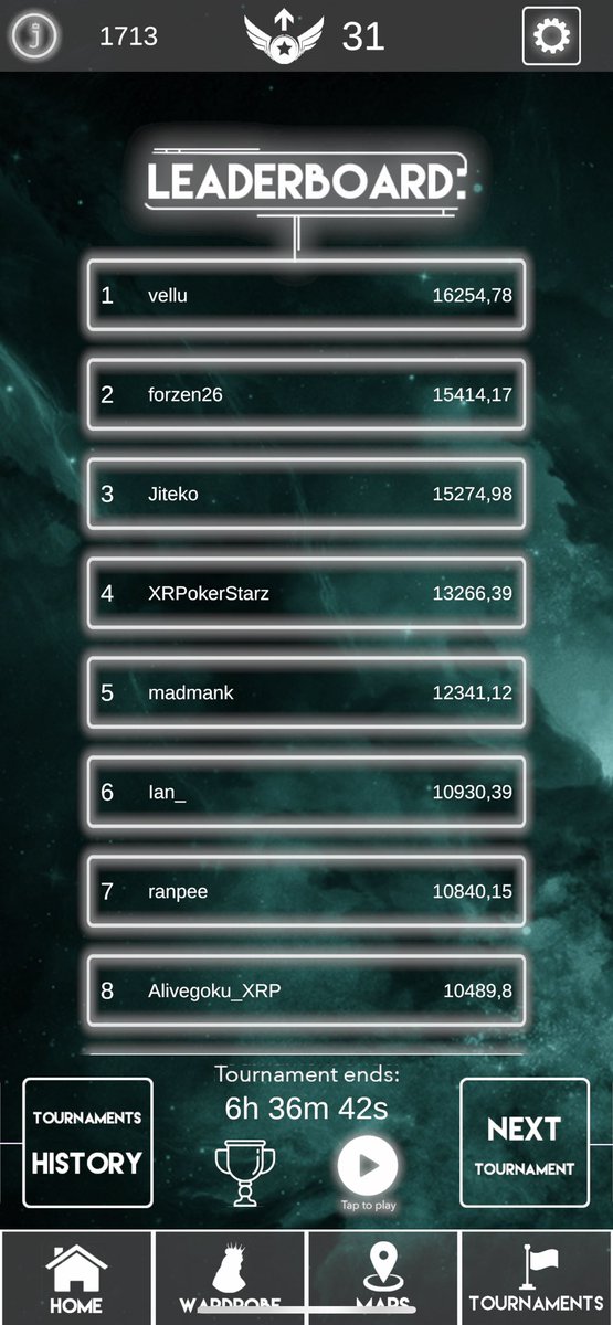 leokings_nft's tweet photo. 6 hours until the End of the Leo Kings Runner Game Tournament 🏆 Celebrating XLS-20 update with our NFT Holders 👑  All winner will get $JANGA prizes 🕹️

Information about Official Release and New MFT Drop very soon ❤️‍🔥

#XRPLcommunity #XRPLgame #LeoKings https://t.co/UeOl2Zy2TD